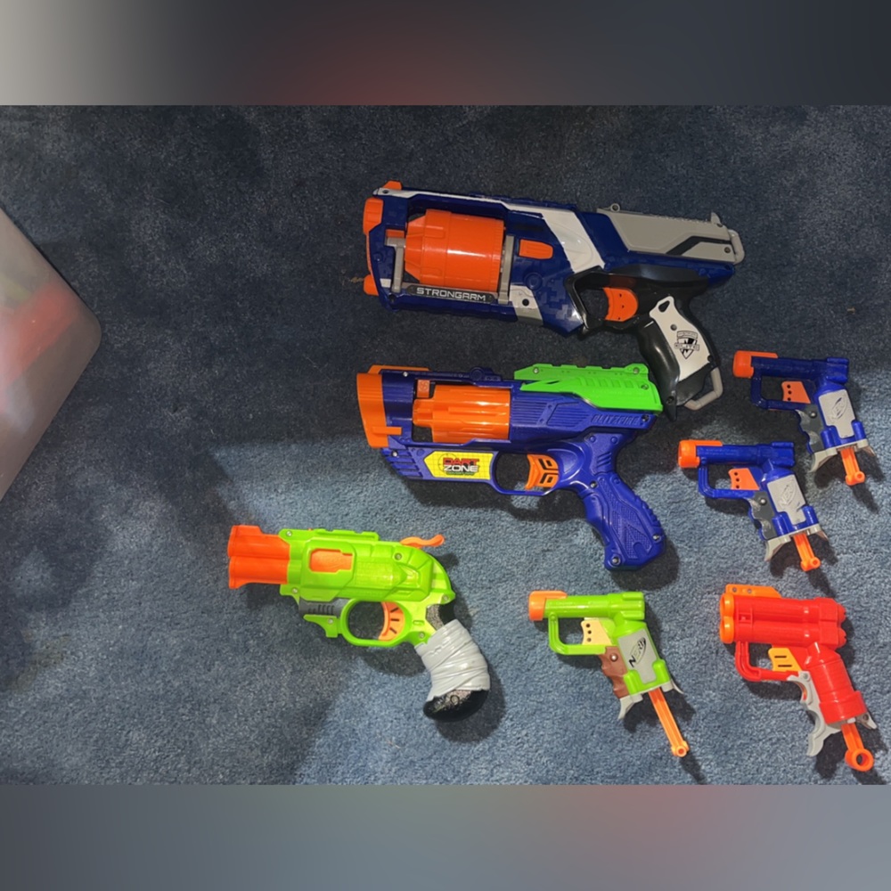Nerf Pistol Lot